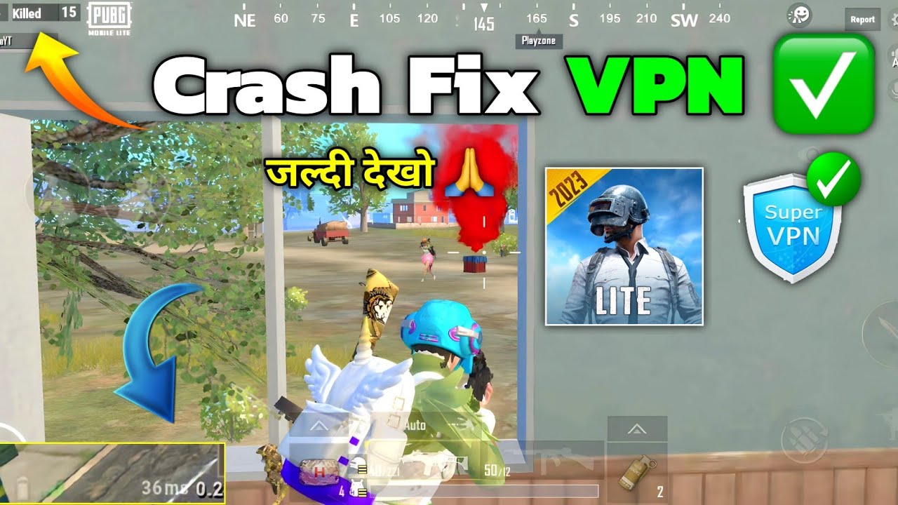 PUBG Mobile Lite Crash Problem Solved 💯✅| PUBG Lite Crash Fix VPN | Best Vpn For PUBG Mobile Lite 🔥