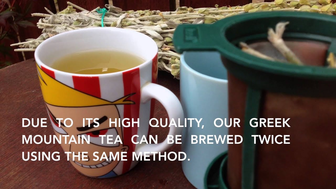 Brewing Instructions - Greek Mountain Tea