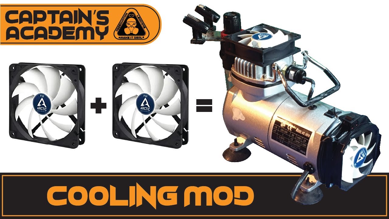 Airbrush Compressor Cooler Mod