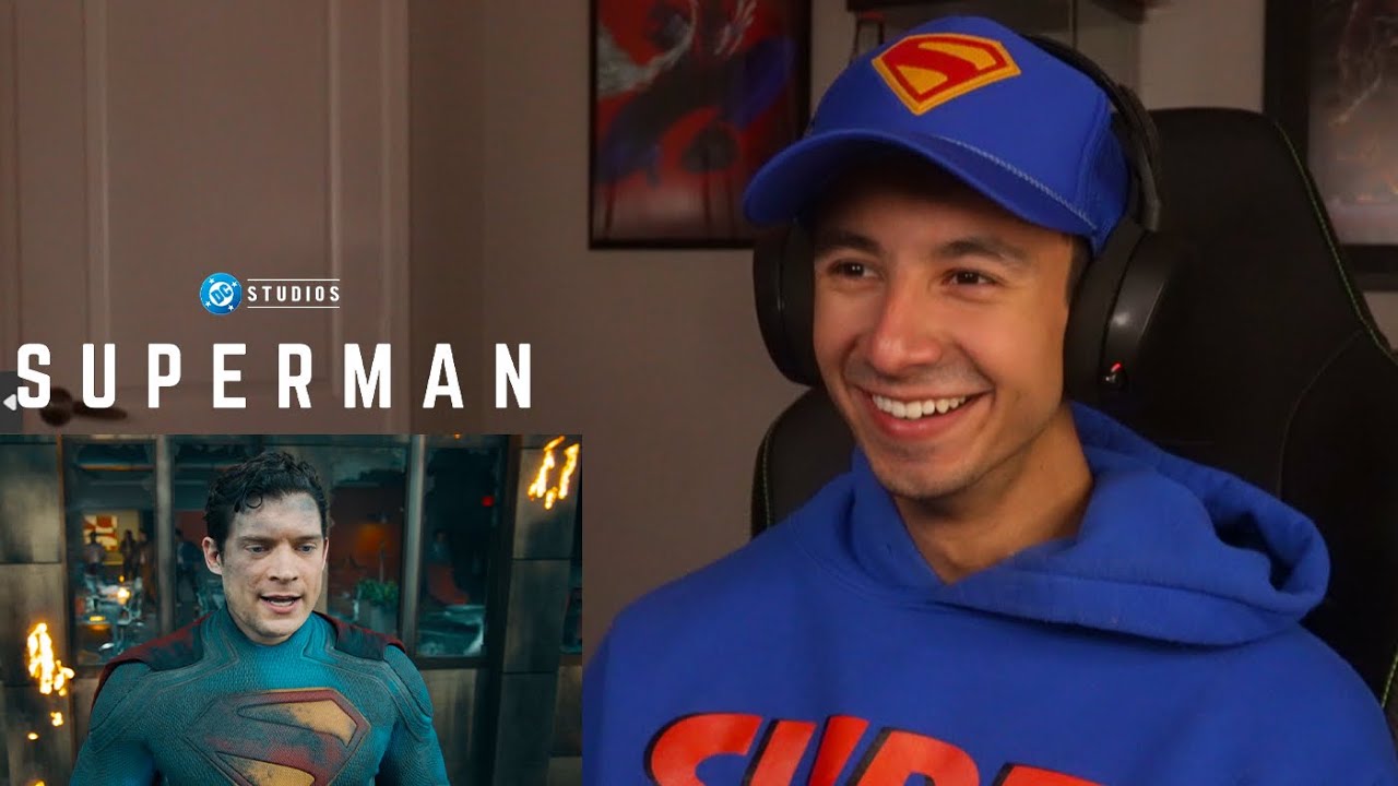 SUPERMAN OFFICIAL TRAILER REACTION!