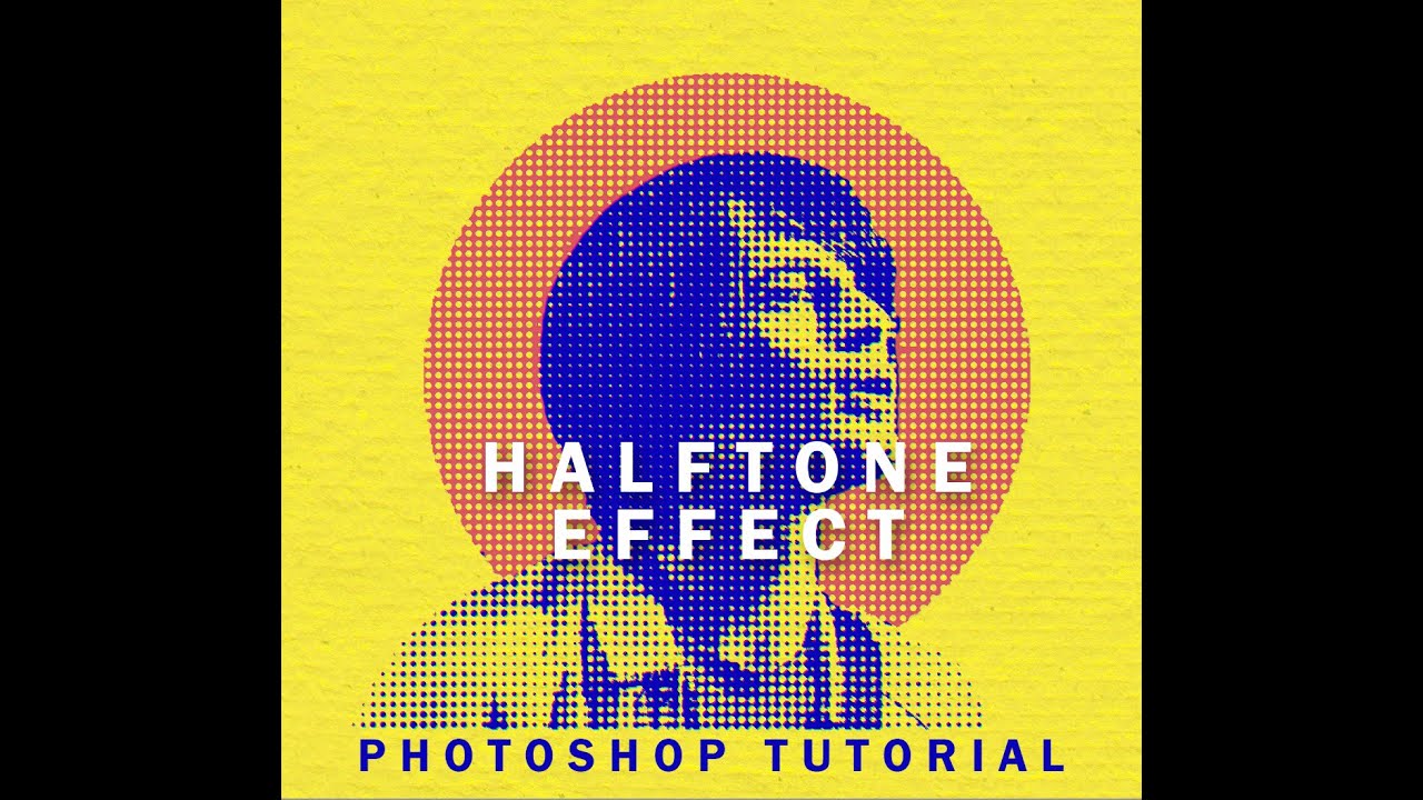 Halftone effect in Photoshop