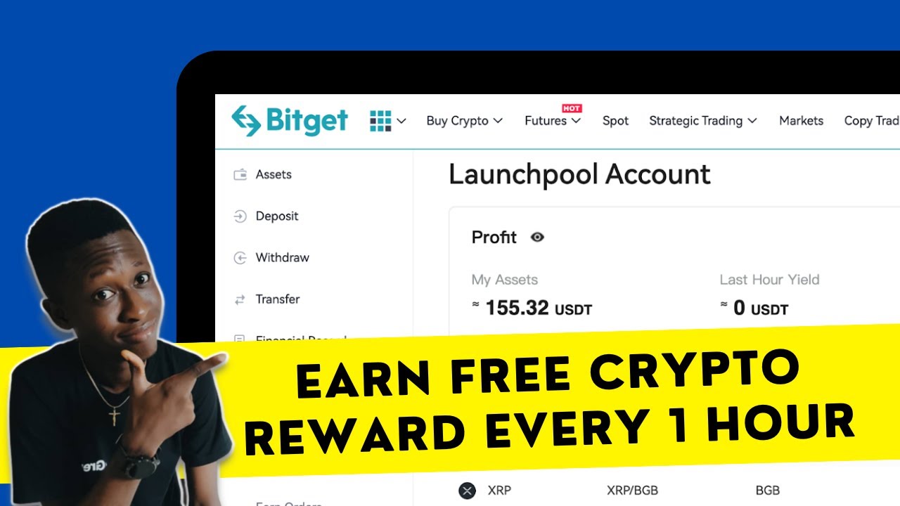 How to Use Bitget Launchpool to Earn Free Cryptocurrency Every 1 Hour