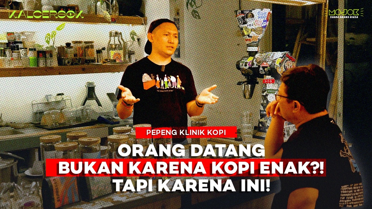 RAHASIA KEDAI KOPI UNIK ALA PEPENG KLINIK KOPI! | KALCERSOK