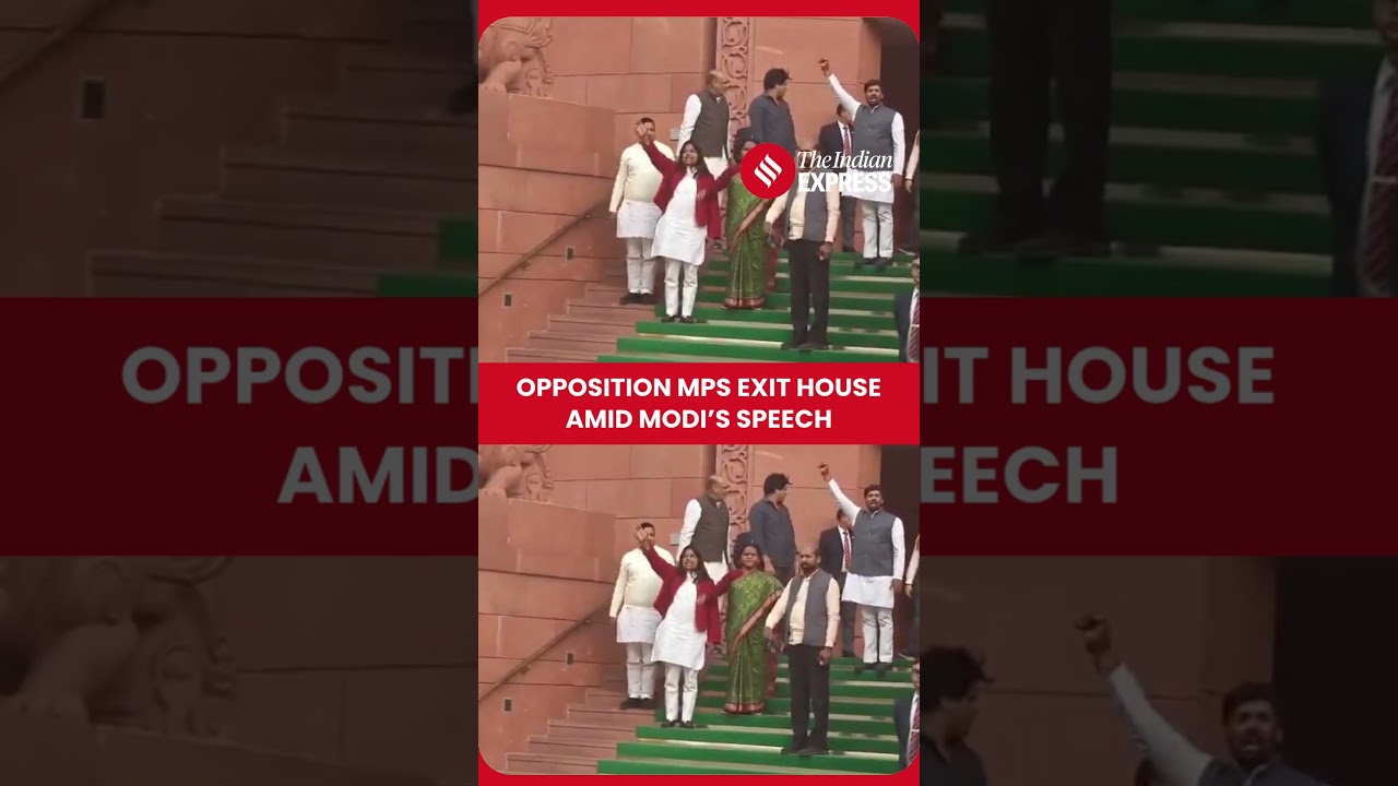 Opposition MPs Walk Out As PM Modi Replies In Rajya Sabha
