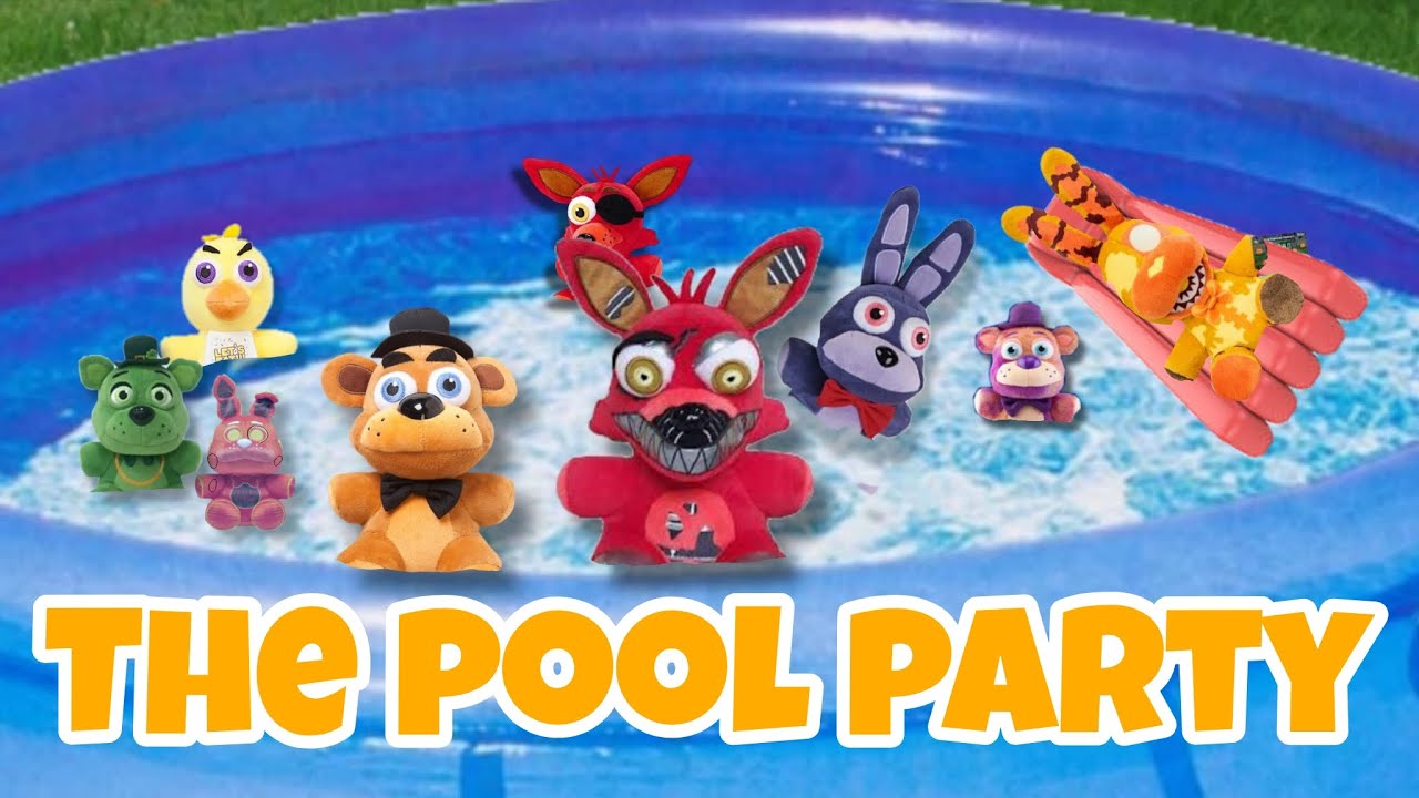 The Pool Party-Fnaf Plush