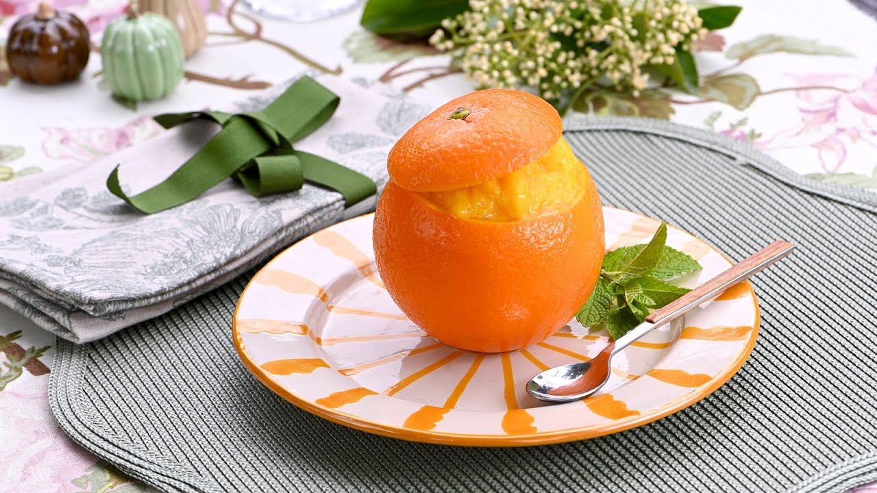Receta de Naranja Helada | SABROSO VERANO