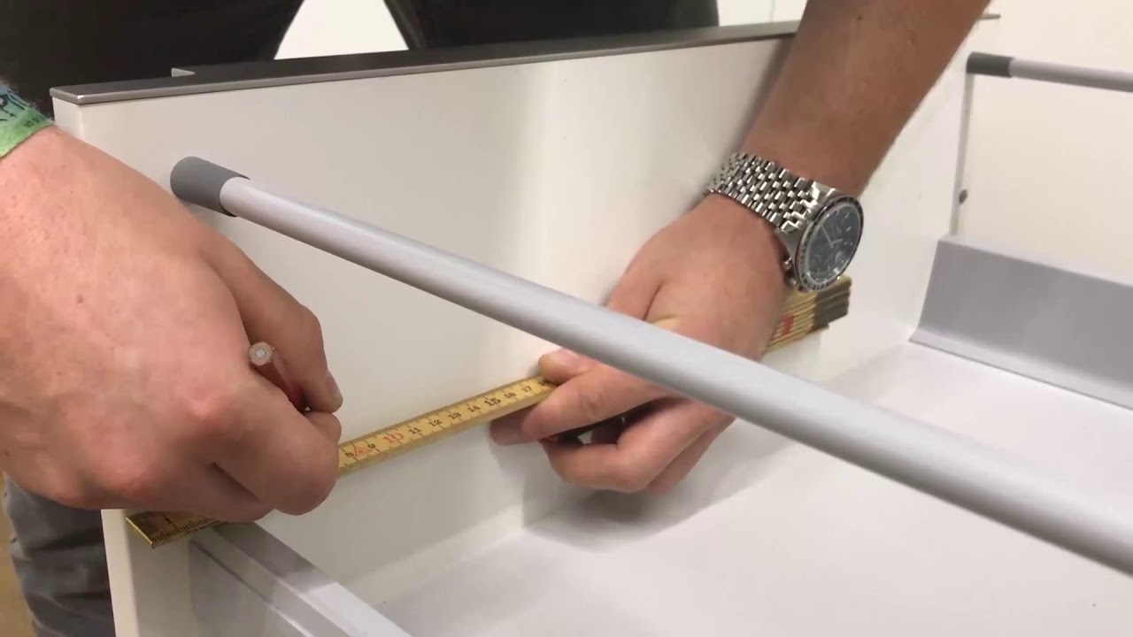 SOLO Electronic RFID lock - installation in a drawer