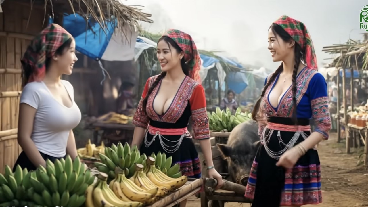 Chợ Lai Ch&acirc;u cuối năm- Tới m&ugrave;a b&aacute;n s&oacute;c chuột đầy 2 b&ecirc;n đường