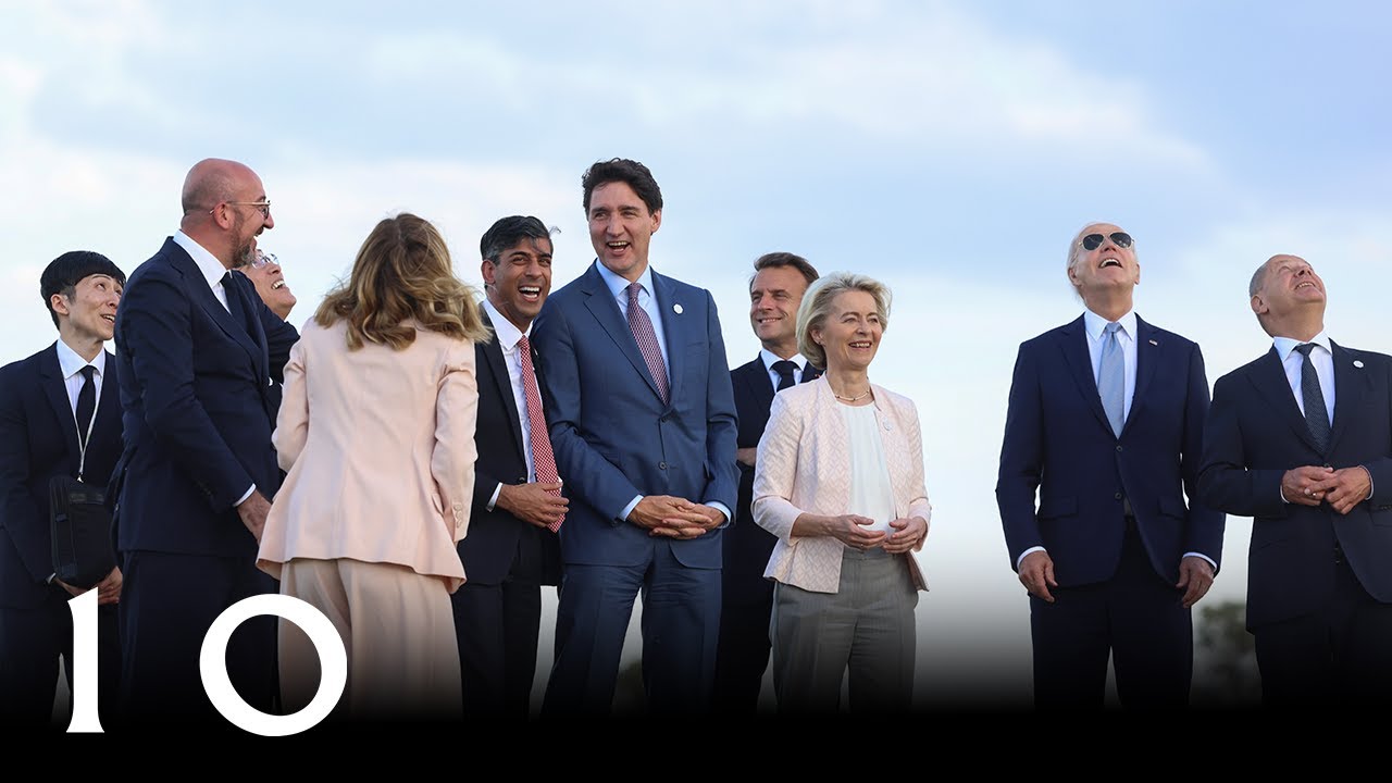 Prime Minister Rishi Sunak at the G7 Summit Italy
