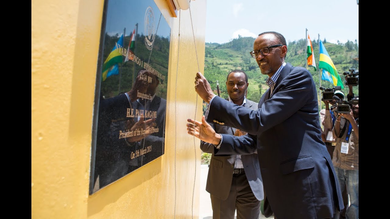 RWANDA'S NYABARONGO HYDRO POWER UNVEILED