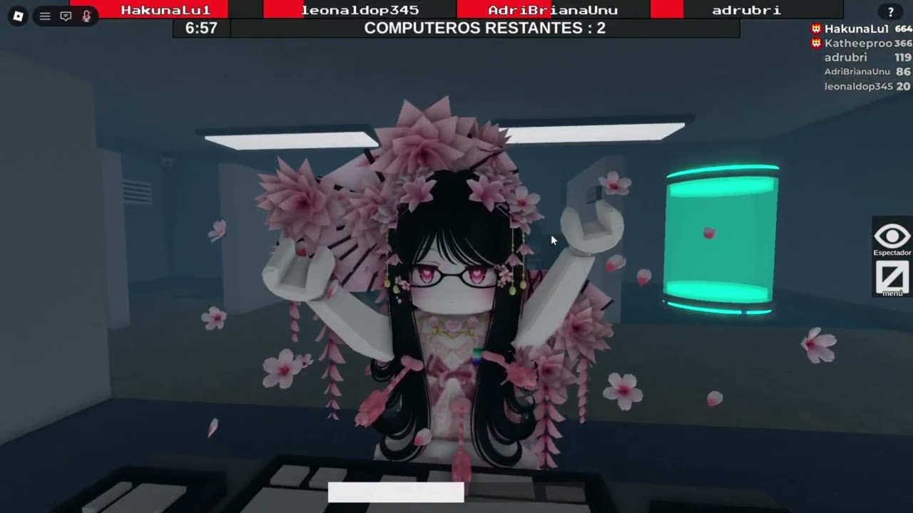 ¡Mis compañeros me abandonan por hackear una PC! *termina mal* ft. Kathe || FLEE THE FACILITY ROBLOX