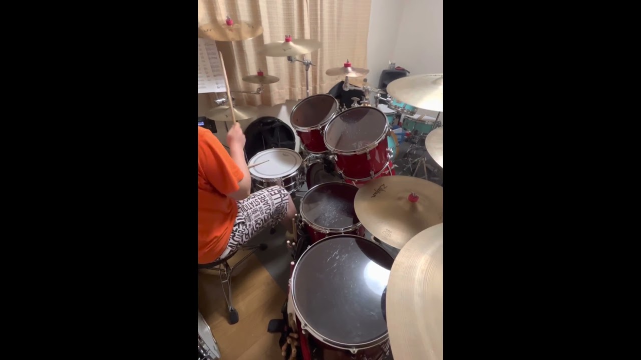 METALLICA / One  drums cover 【叩いてもらった】#metallica #叩いてみた #吹奏楽部