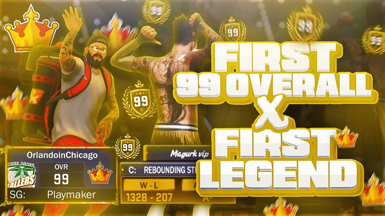 THE FIRST LEGEND RETURNS! TEAMS WITH FIRST 99 OVERALL - NBA 2K17