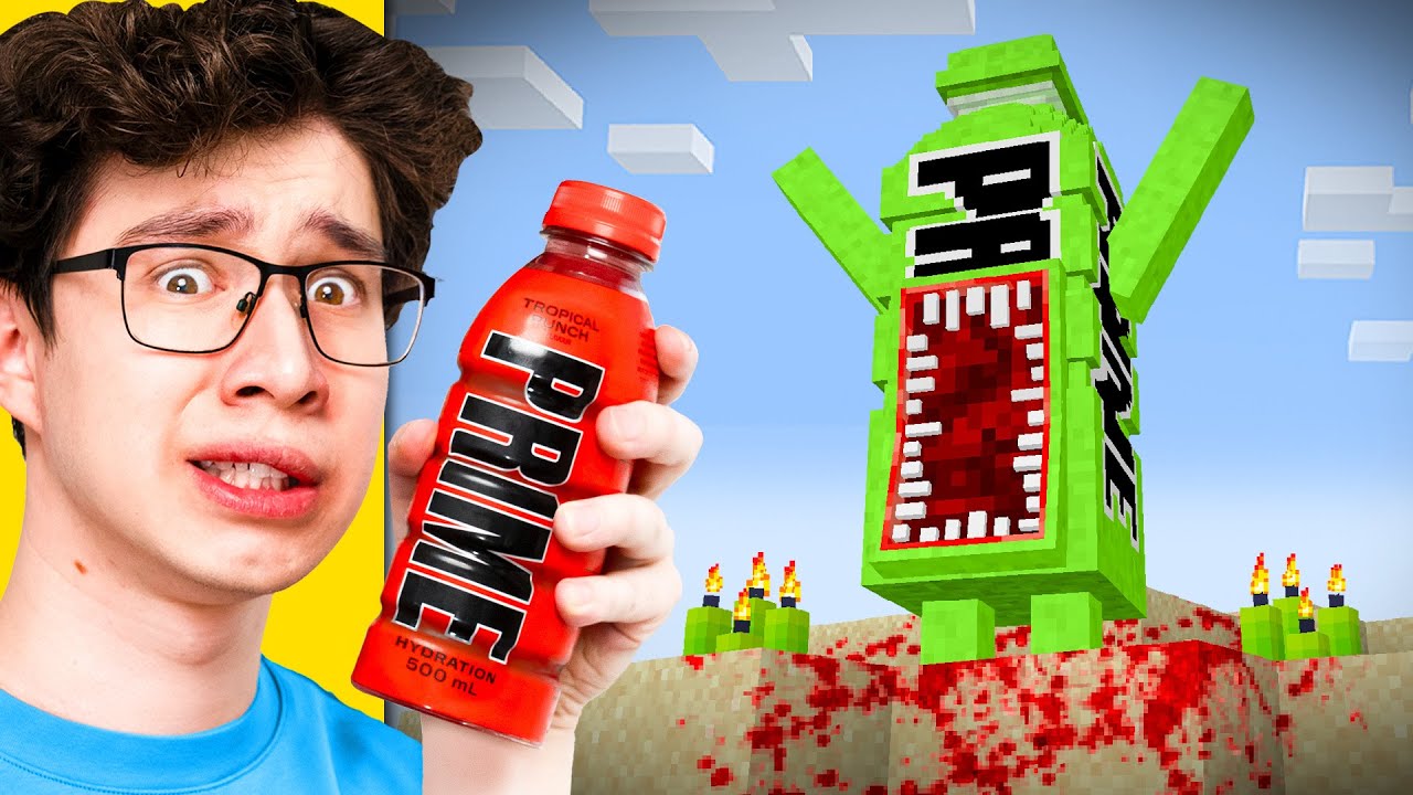 I Fooled My Friend as PRIME in Minecraft
