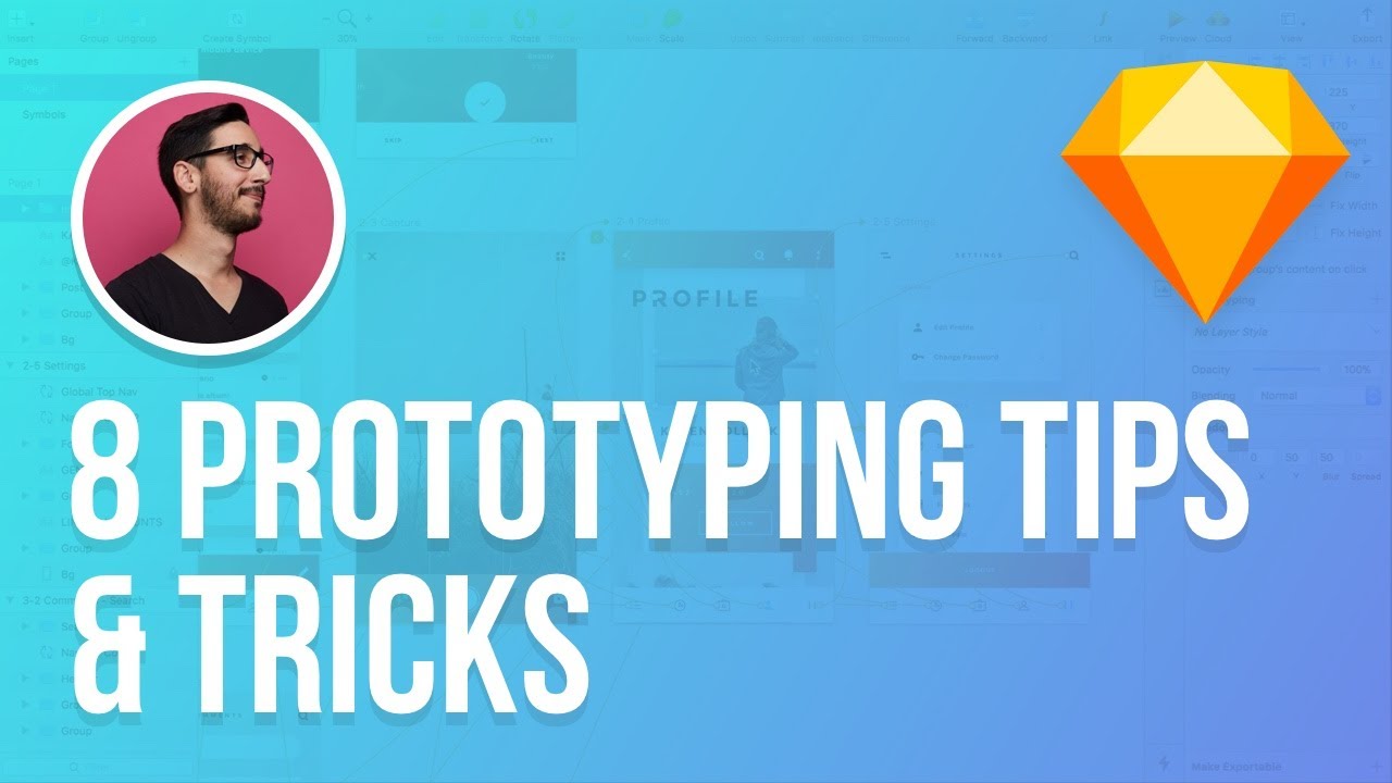 Prototyping in Sketch - 8 Tips and Tricks (2021)