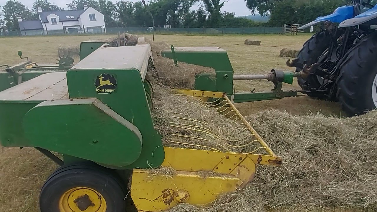 John deere 456a square baler.