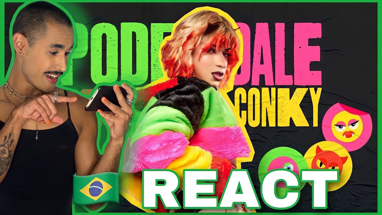 REACT ~ Kaya Conky - PODE DALE (Clipe Oficial) | prod. Batooke Native | REAGINDO