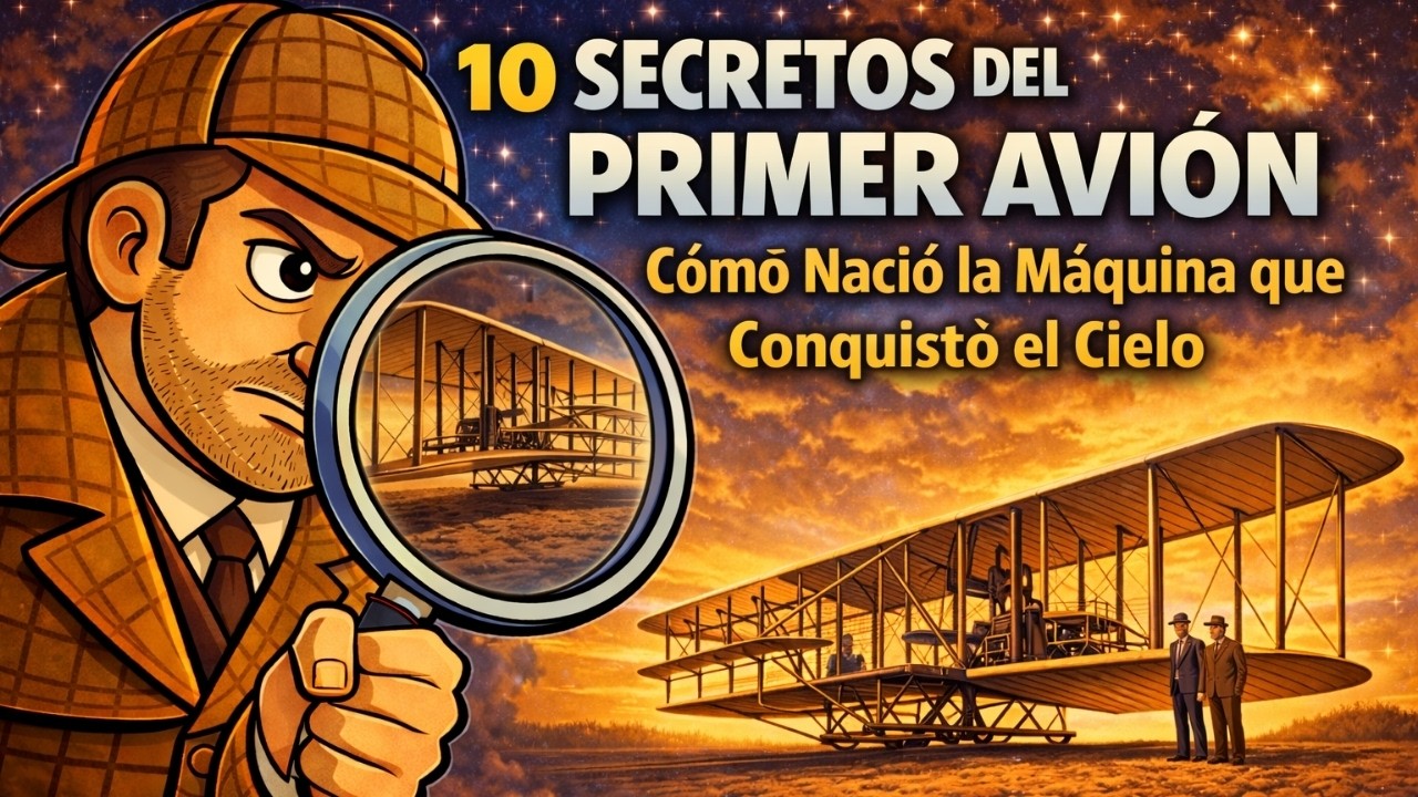 10 Secretos del Primer Avión: Cómo Nació la Máquina que Conquistó el Cielo