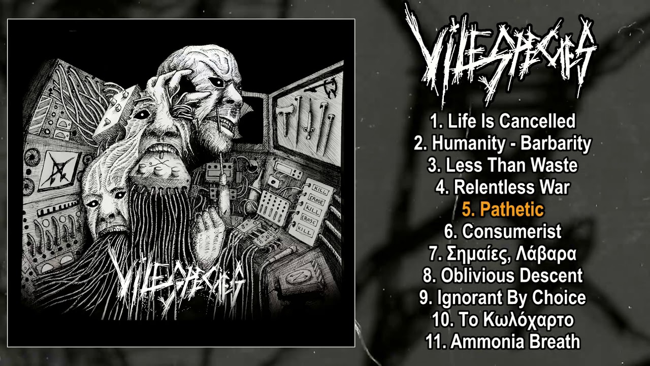 Vile Species - s/t FULL ALBUM (2020 - Grindcore)