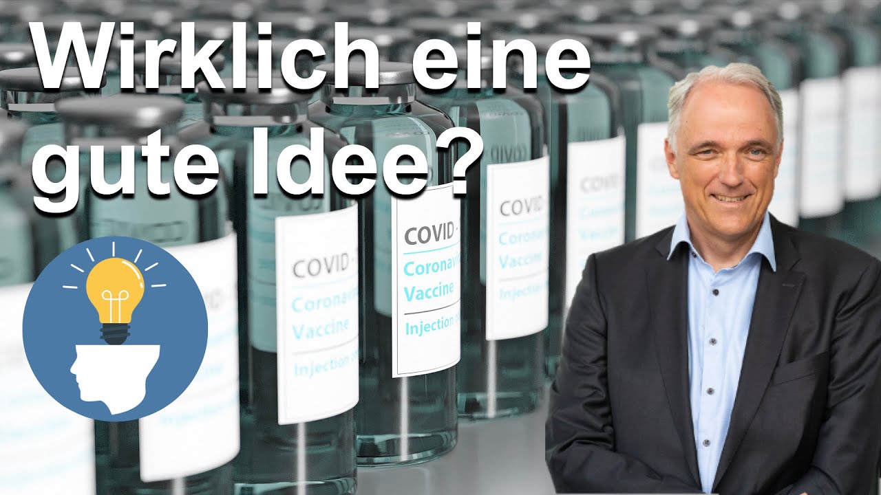Patente freigeben für Corona-Impfstoffe? | Dr. Werner Bartens