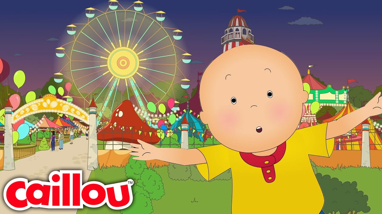 Kajtuś i Wesołe Miasteczko Pełne Tajemnic! | Bajki dla dzieci | Kajtuś po Polsku [Caillou]