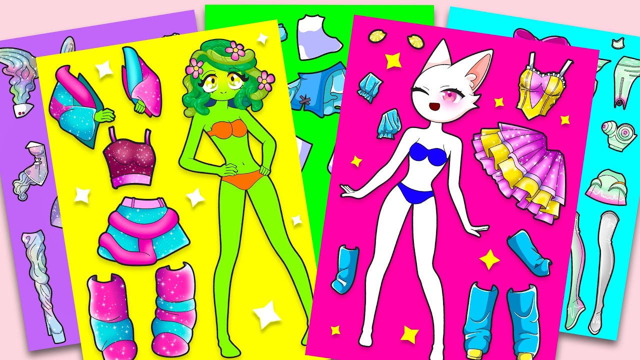 💖 Бумажные DIY 💖 VINERIA x WENDA: Кто победит Frostcore DIY? ✨ Миксуй и сочетай | Incredibox Sprunki