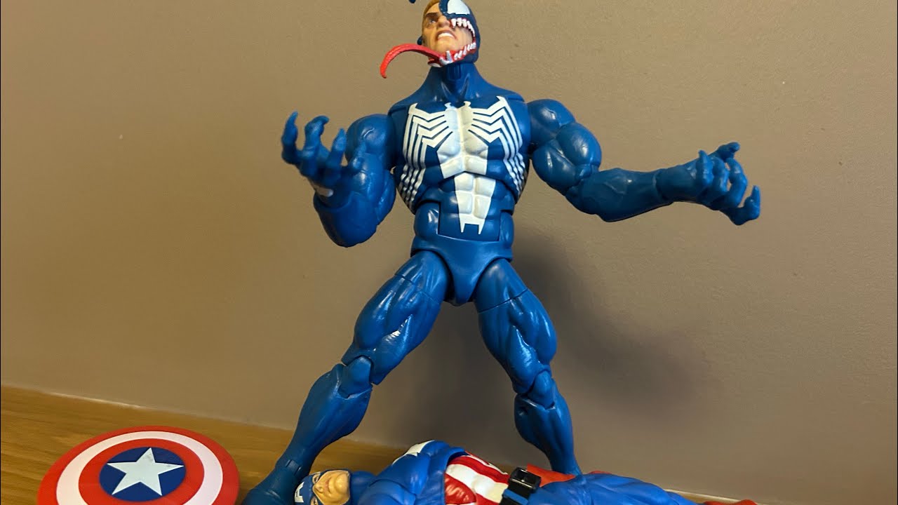 Venom VS Captain America 3: Stop Motion 