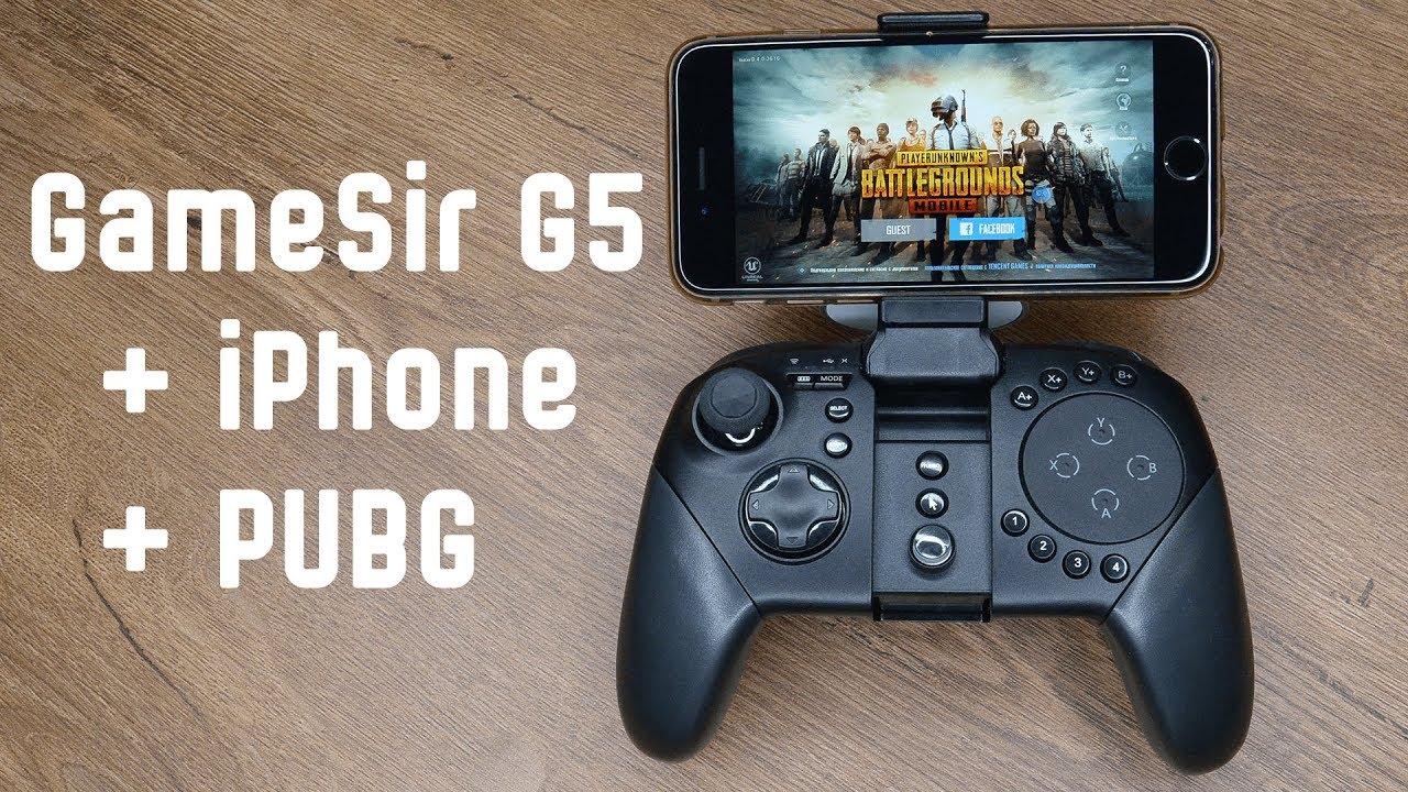 Играем в PUBG c GameSir G5 + iPhone 6S