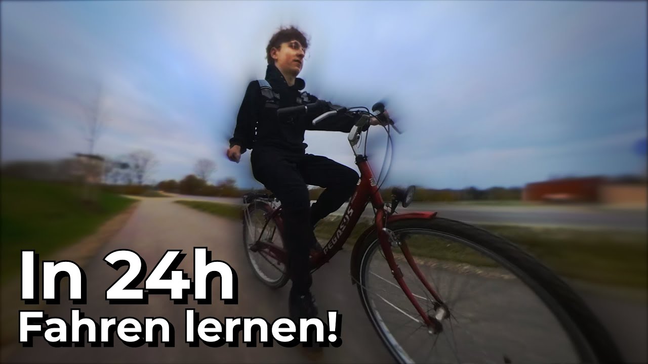 Mit 20 Fahrradfahren lernen!?