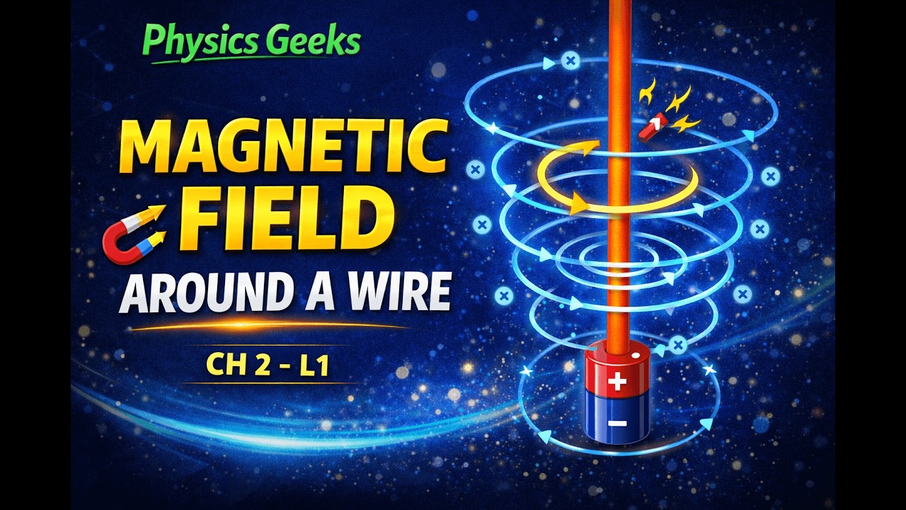 Magnetic Field Around a Wire cont. | Physics 3rd Secondary 2026 (Egypt)