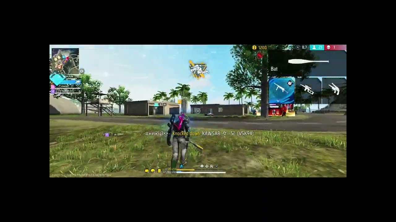 Free Fire game play video 😎😎#freefire #battleroyalegame #battleroyalegame 