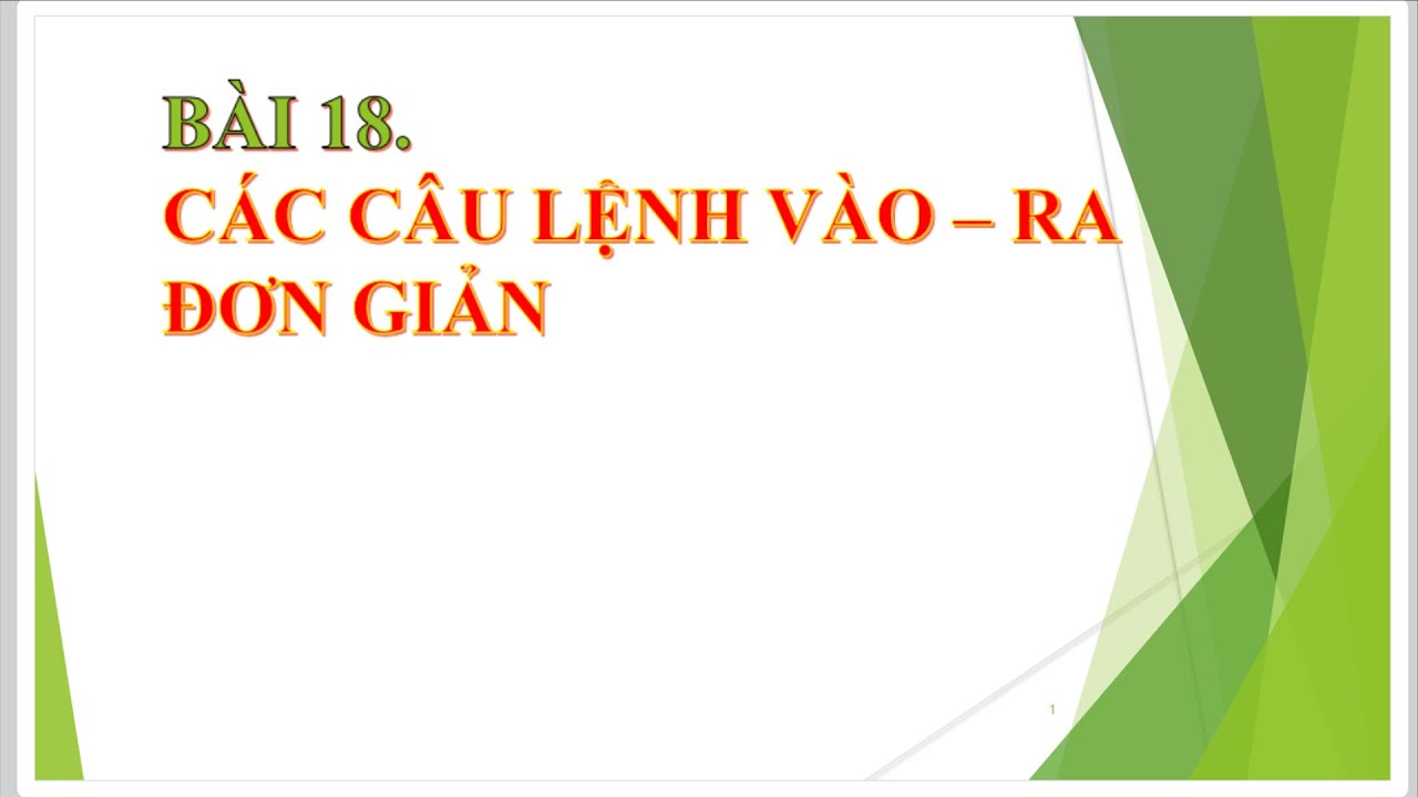 Tin học lớp 10 | Bài 18| Biến và lệnh gán| Kết nối tri thức THPT T-L-H-T