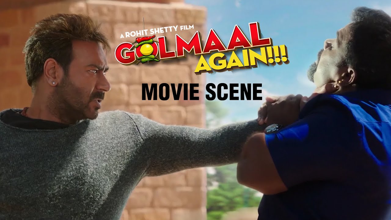 Ajay Devgn's Action Packed Performance | Golmaal Again | Movie Scene
