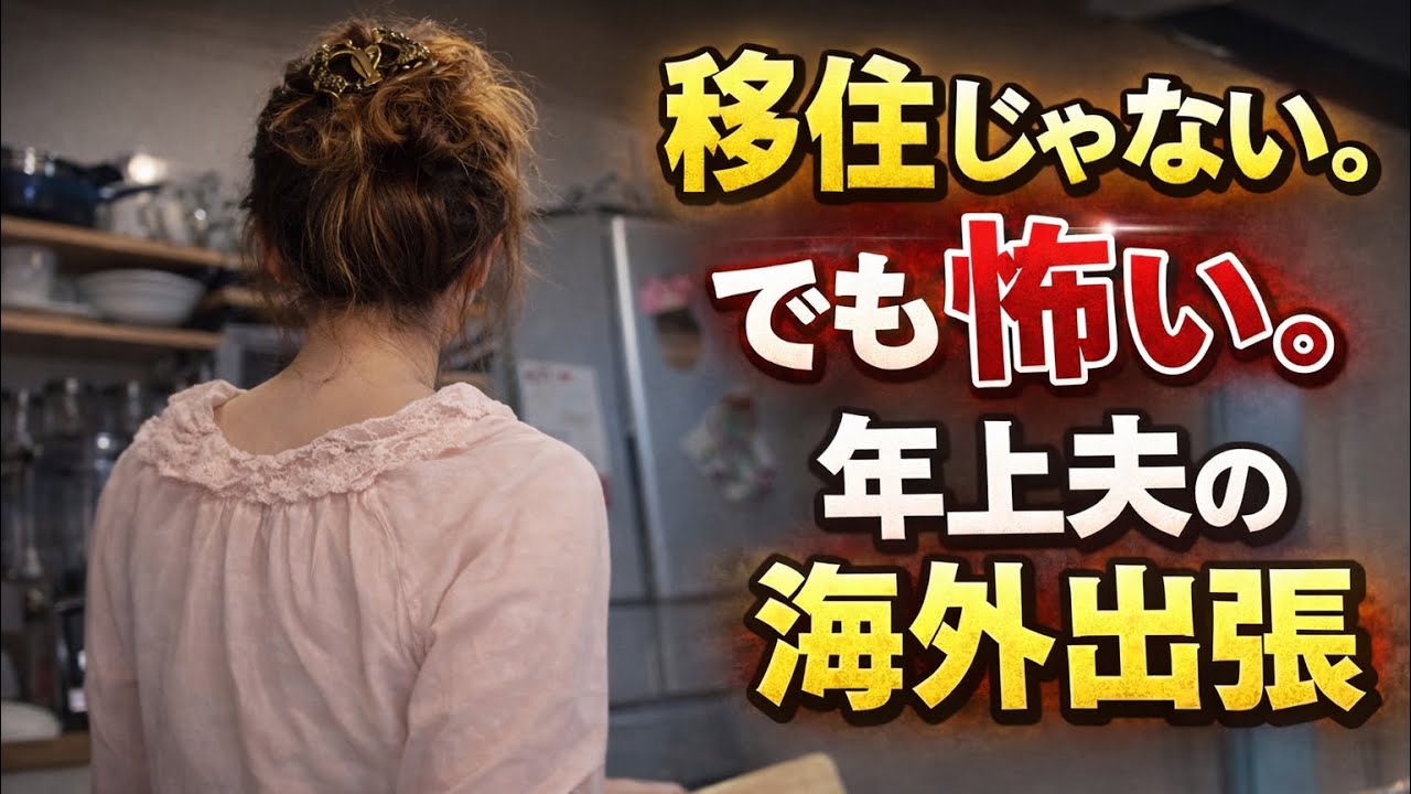 「海外行きが決まりそうです。」年の差夫婦で家族会議、究極の選択…26歳×3児ママ