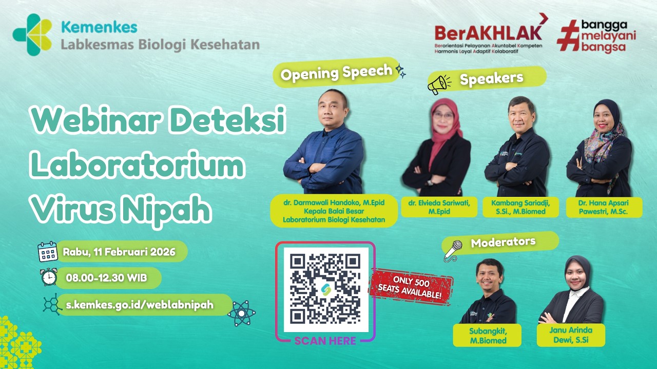 Webinar Deteksi Laboratorium Virus Nipah
