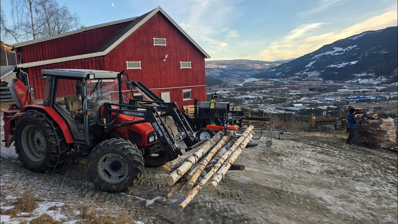 Teak XL HW - Ut på tur med Eskil og vedmaskin