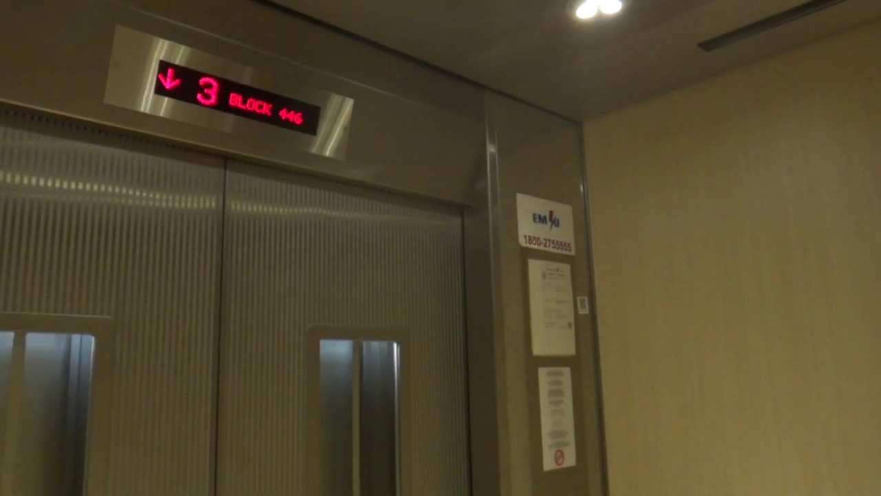 Blk 446 Bukit Batok (West Crest) Residential HDB, Singapore - IFE Joymore 6 Traction Elevator
