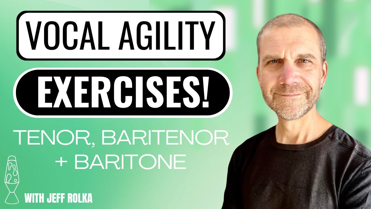 Vocal Agility Exercises - Tenor, Baritenor, Baritone Range