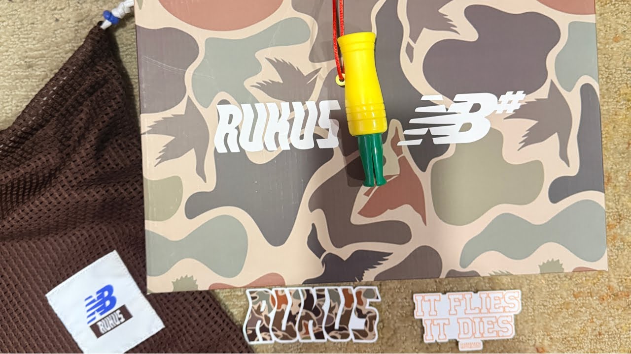 RUKUS 103 X NEW BALANCE 480 “MALLARD DUCK” В СПЕЦИАЛЬНОЙ КОРОБКЕ
