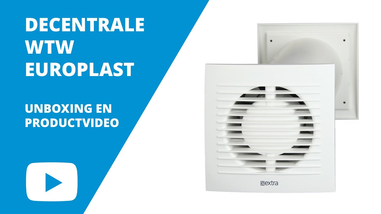 Europlast Decentrale WTW-unit | Productvideo & Unboxing