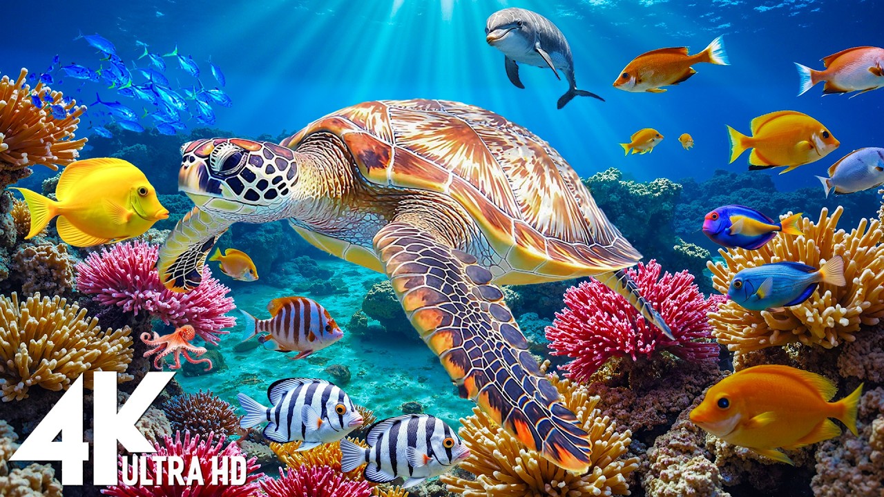 Dive Into the Mesmerizing Underwater Realm - Marvel at Sea Animal in The Best 4K UHD Aquarium #14