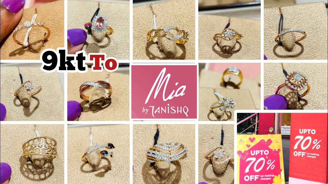 #2026 Mia by Tanishq Diamond Ring Designs with Price |Mia by Tanishq Stylish Diamond Rings for Women