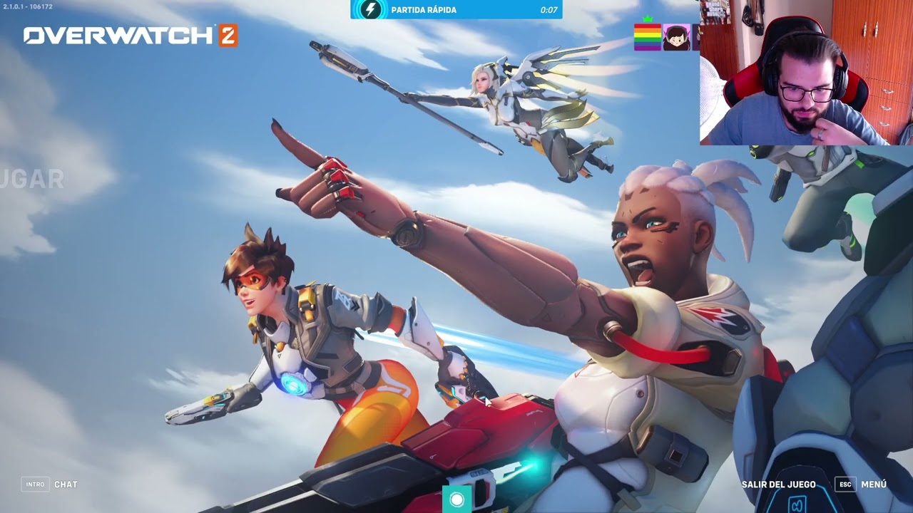 PARTIDAS CON AMIGOS - OVERWATCH 2 - DIRECTO 1
