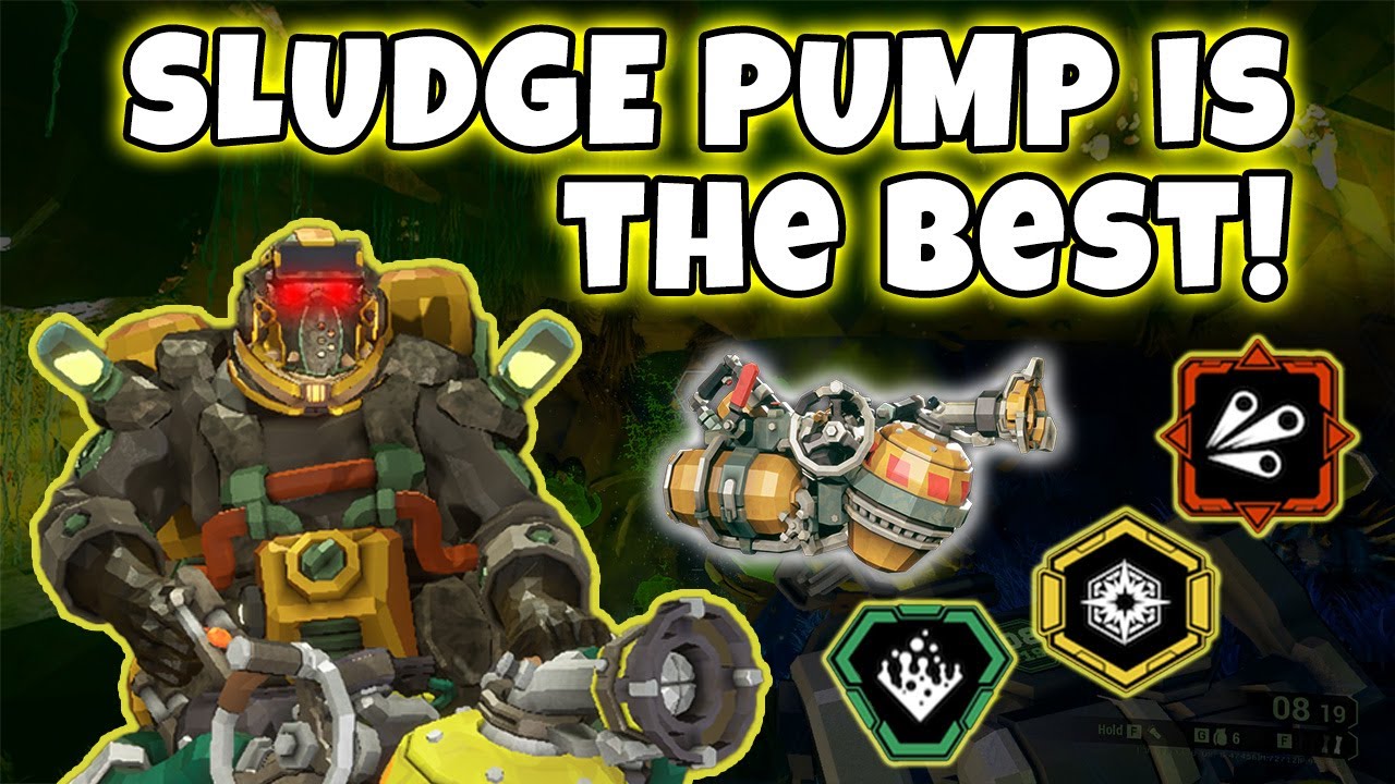 The Sludge Pump is the Driller's STRONGEST Weapon! | Deep Rock Galactic