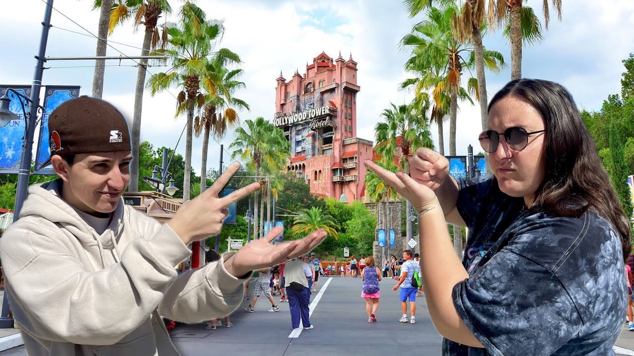 PLAYING ROCK PAPER SCISSORS TO DETERMINE WHAT WE EAT IN DISNEY’S HOLLYWOOD STUDIOS