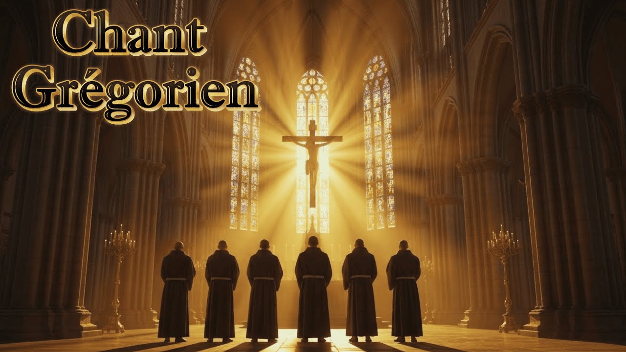 Chants Grégoriens Monastiques – Foi Profonde et Sérénité Nocturne