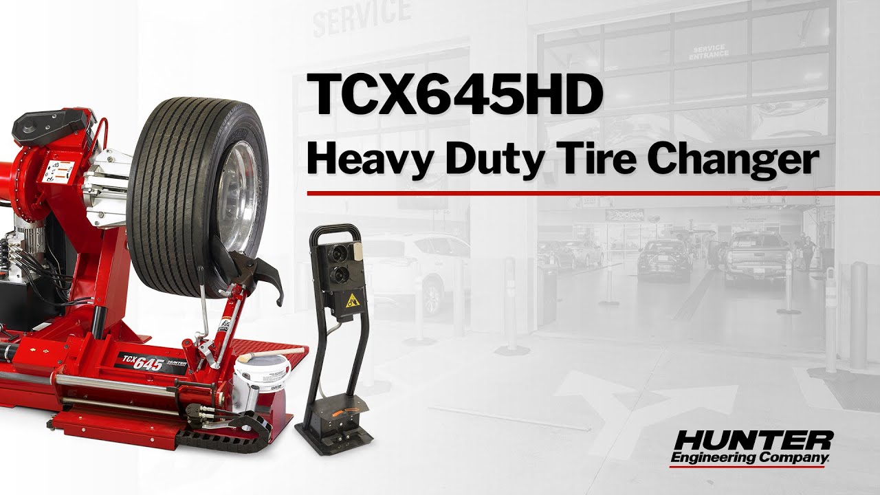 TCX645HD Heavy Duty Tire Changer from Hunter Engineering