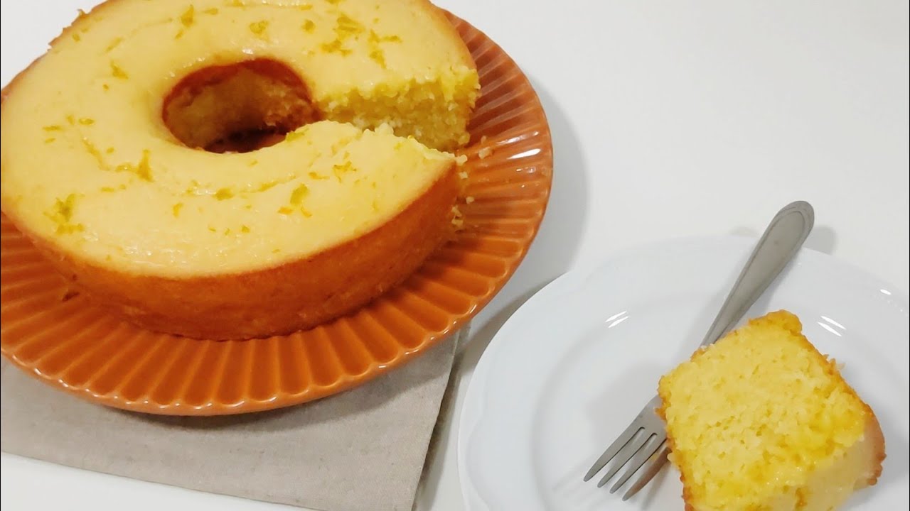BOLO DE LARANJA SEM OVO, SEM LACTOSE E SEM GLÚTEN