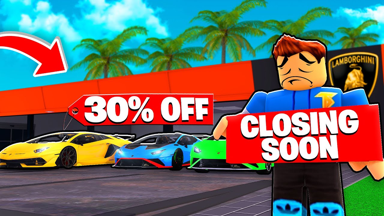 I'm Closing Down My LAMBORGHINI DEALERSHIP In Car Dealership Tycoon..