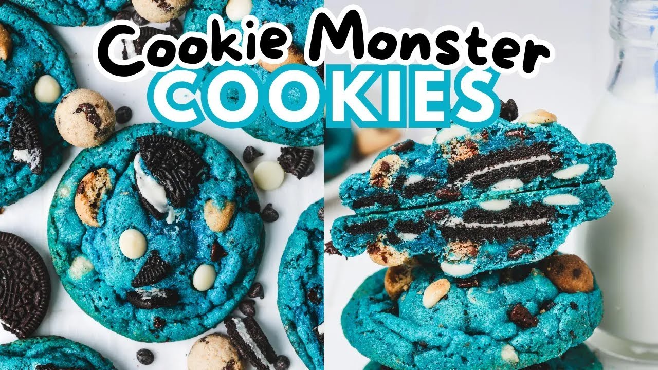 Cookie Monster Cookies | Fun and Easy Recipe